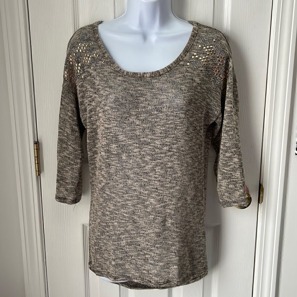 Studded sweater